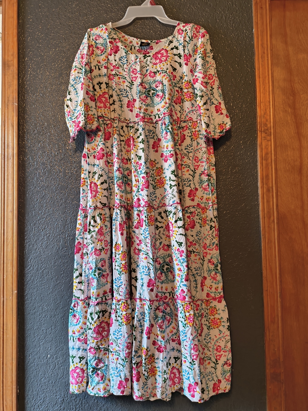 Floral Tiered Maxi Dress